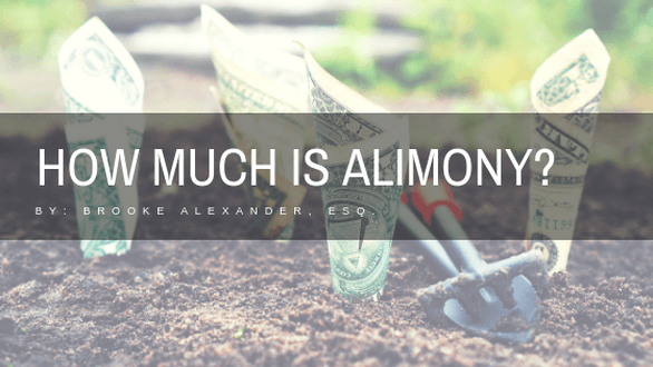 How much is Alimony?